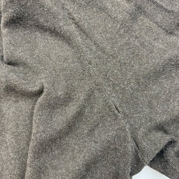 Eddie Bauer Mens Brown Cashmere Blend XXL 1/4 Zip Sweater - Picture 6 of 7